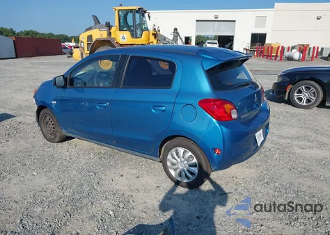2015 Mitsubishi Mirage De/Rf from USA, damaged, VIN ML32A3HJ0FH047059
